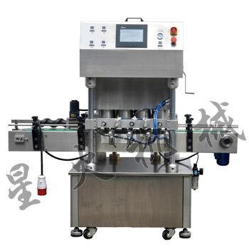 醬料玻(bo)璃(li)瓶(ping)真(zhen)空旋蓋機