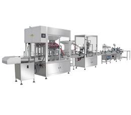 6頭活(huo)塞(sai)式醬(jiang)料(liao)灌(guan)裝(zhuang)旋(xuan)蓋(gai)生(sheng)產線(xian)