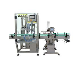 雙頭(tou)醬(jiang)料(liao)真(zhen)空(kong)旋蓋(gai)灌裝(zhuang)生(sheng)產線(xian)