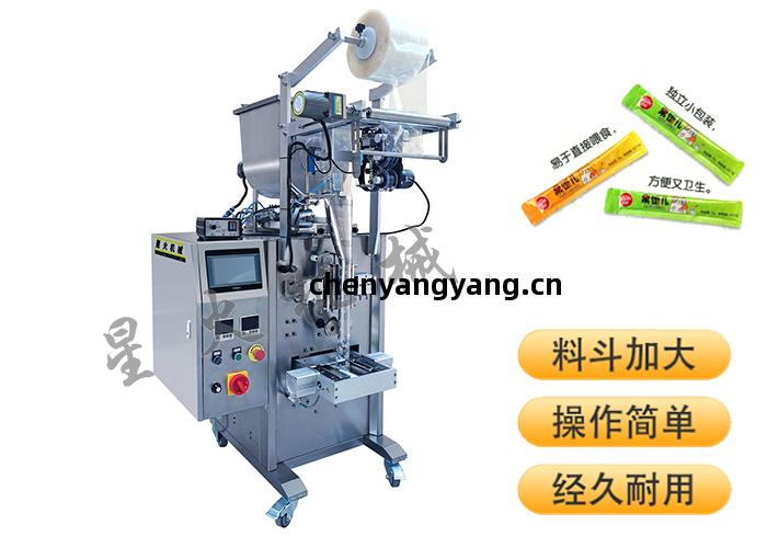 立(li)式(shi)醬料包(bao)裝機(ji)-小型(xing)火鍋底料包(bao)裝機(ji)械